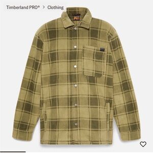 Men's Timberland PRO® Gritman Check Heavyweight Fleece Shirt Jacket